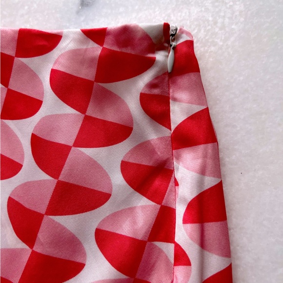 High Waisted Geometric Mini Skort - Picture 3 of 3